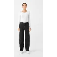 DAWN Damen Jeans DEW Flared High Waist French Pocket DAWN Bio-Baumwolle, Black denim, – Produktbild 2 von 6