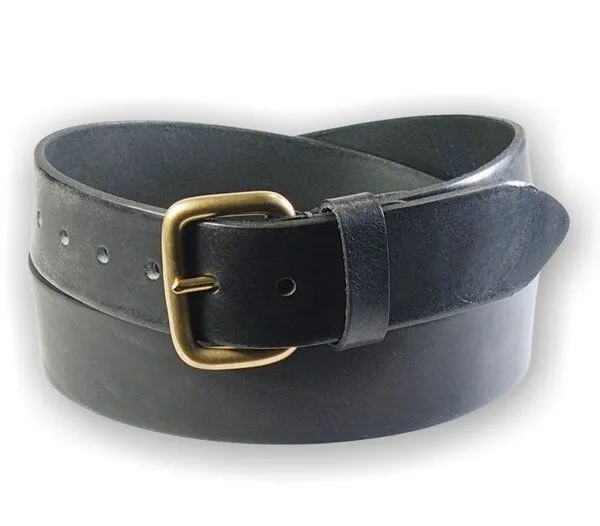 Greenbelts Greenbelts Herren Ledergürtel REED, Schwarz, – Produktbild 3 von 6