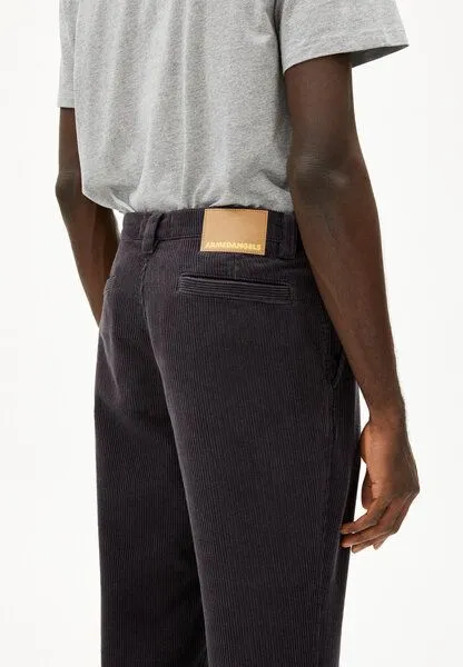 ARMEDANGELS ARMEDANGELS ARAANIO Herren Webhose aus Bio-Baumwoll Mix, Dark steel, – Produktbild 3 von 4