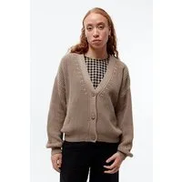 Givn Berlin Givn Berlin Strickcardigan GBDESIREE oversize aus Bio-Baumwolle mit Perlmuster-Strick – Produktbild 1 von 1