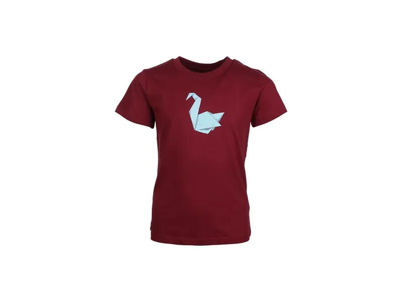FÄDD Kinder T-Shirt "Mövigami BT" weintraubensaftrot 9-11 Jahre, Rot, lila, mehrfarbig, – Produktbild 1 von 1