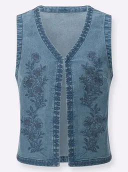 Witt Witt Jeansweste blue-bleached – Produktbild 1 von 1