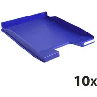 Exacompta 10 Exacompta Briefablagen Combo Mini "Office", DIN A4+, nachtblau, für je 250 Blatt – Produktbild 1 von 1