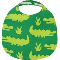 Global Mamas Global Mamas Bio Lätzchen - Krokodile - Grün - Upcycling – Produktbild 1 von 1