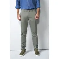 M 5 BY MEYER M 5 BY MEYER Chino mit Stretchbund, Grün (oliv), – Produktbild 3 von 8