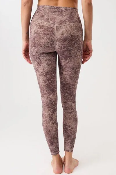 mandala Mandala Monoprinted Tights, Earth (printed), – Produktbild 3 von 4