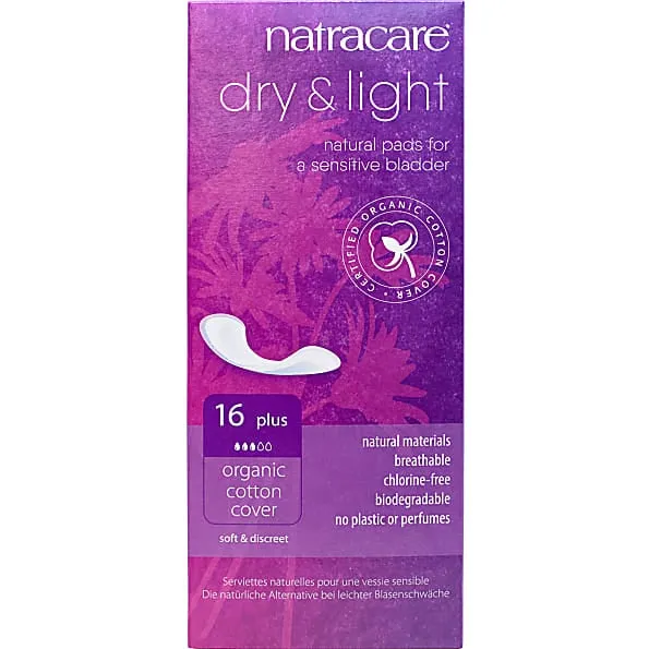 Natracare Natracare Dry & Light Incontinence pads Plus – Produktbild 1 von 1