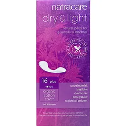 Natracare Natracare Dry & Light Incontinence pads Plus – Produktbild 1 von 1