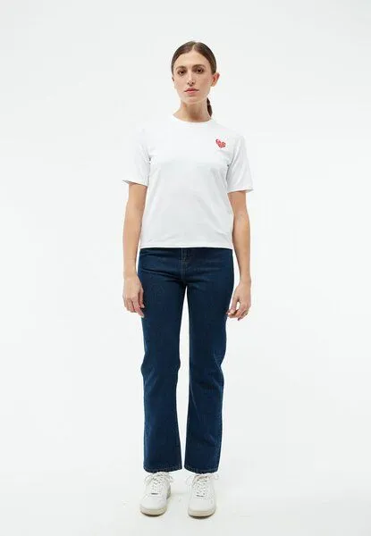 Givn Berlin Givn Berlin T-Shirt GBRUTH (Love Heart) aus Bio-Baumwolle - White, White, – Produktbild 1 von 4