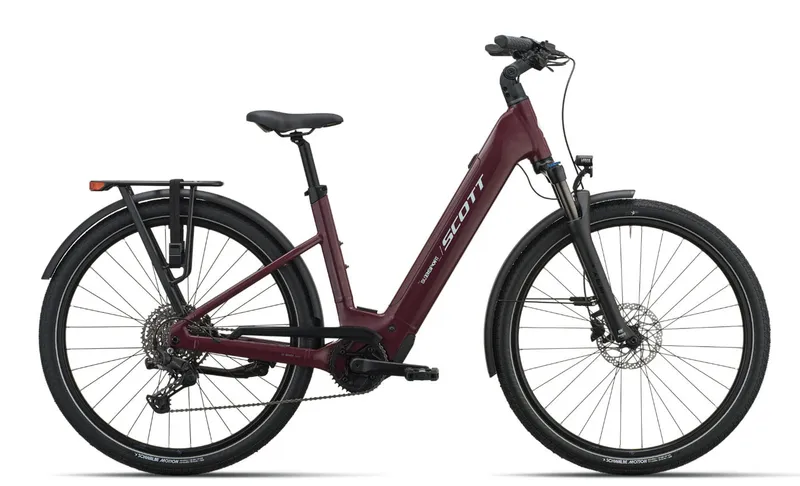 Scott Scott Sub Sport 20 - 28 Zoll 720Wh 10K Wave - aubergine purple, Rot, – Produktbild 1 von 1