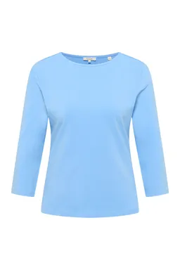 Tranquillo Jerseyshirt Jaadee aus Bio-Baumwolle - vista blue / S – Produktbild 1 von 1
