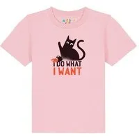 watabout kids watabout.kids T-Shirt Kinder Cat, Cotton pink, – Produktbild 1 von 1