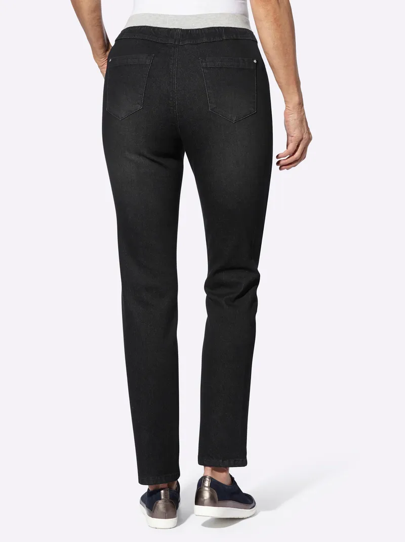 Witt Jeans black denim, Black denim, – Produktbild 3 von 3
