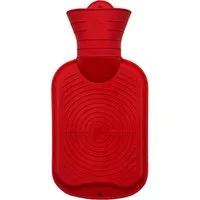 Fair Zone Fair Zone Wärmflasche aus Naturkautschuk, 0,7 l, rot – Produktbild 1 von 1
