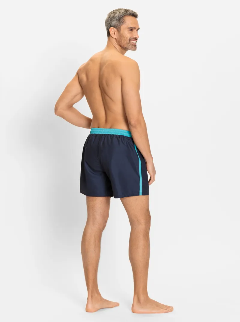 feel good Badeshorts marine-türkis, Marine-türkis, – Produktbild 1 von 2