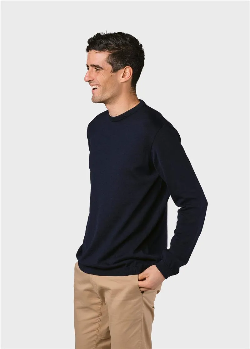 Klitmøller Merino Pullover Basic, Olive, – Produktbild 2 von 2