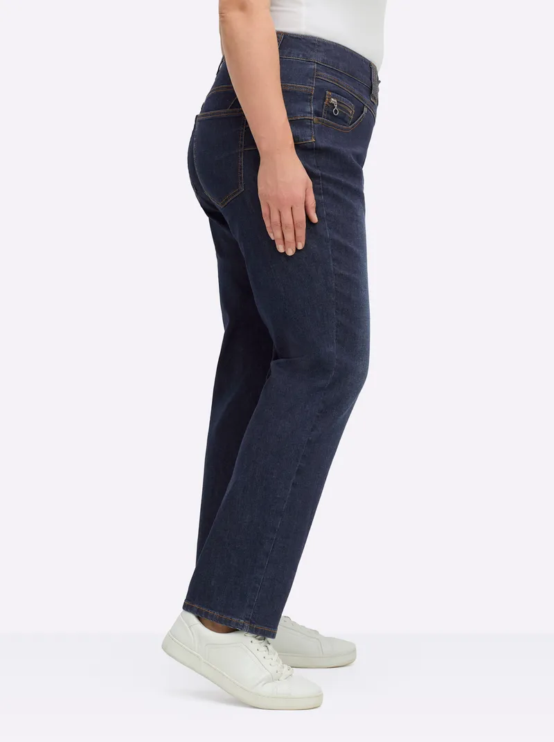 sheego Jeans dark blue, Dark blue, – Produktbild 2 von 2