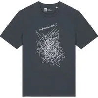 ilovemixtapes ilovemixtapes Unisex T-Shirt mit not disturbed Motiv – Nachhaltig, Fair, Vegan, Bio-Baumwolle, India ink (dunkelgrau), – Produktbild 1 von 1