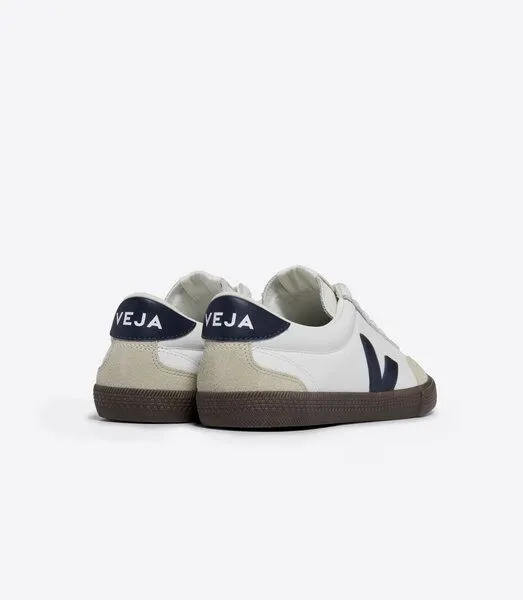 Veja Veja Sneaker Damen - Volley Leather, Weiß (white nautico bark), – Produktbild 3 von 3