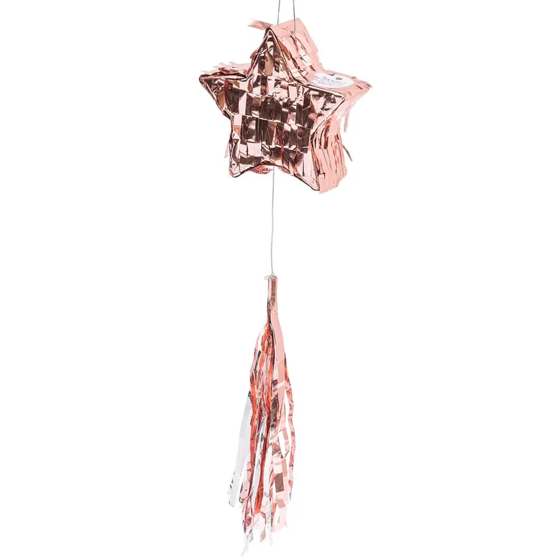 Rico Design Rico Design Mini-Pinata mit Quaste Stern 10,5x10,5x3,5cm Rosa, Rosa, – Produktbild 1 von 1