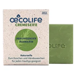 oecolife Feste Naturseife beruhigender Rosmarin – Produktbild 1 von 1