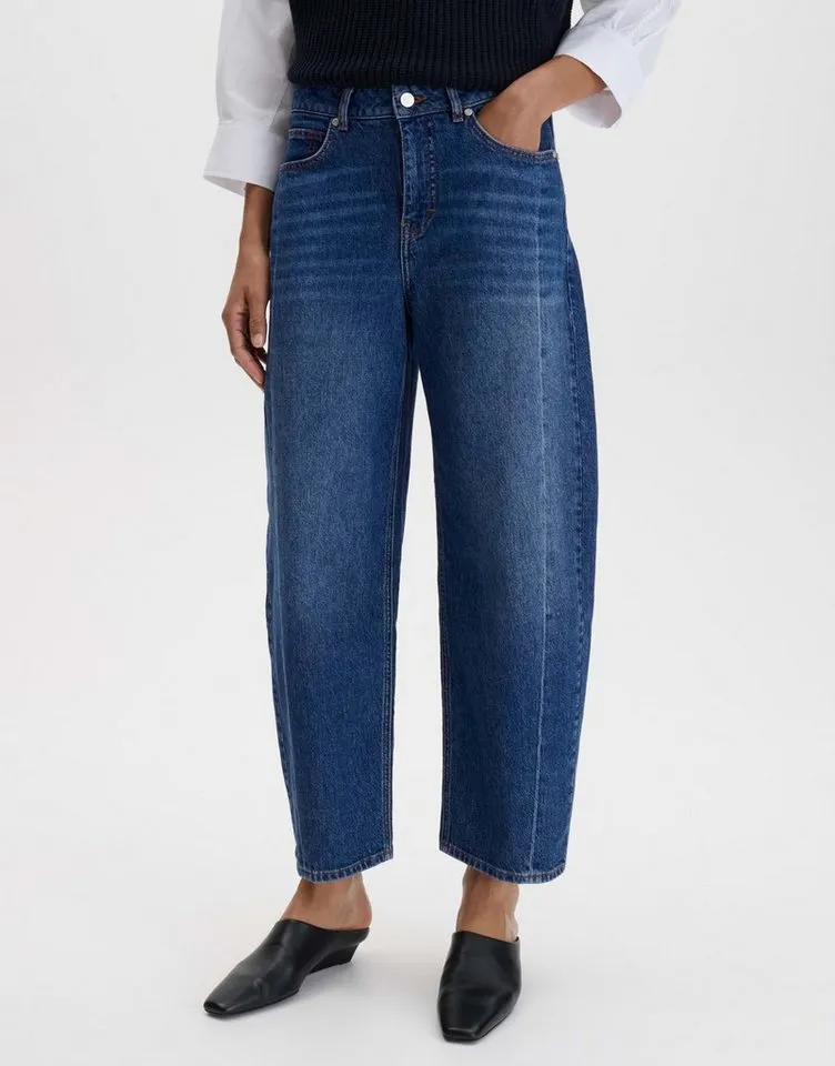 someday Relax-fit-Jeans Caia barrel bold aus Lyocell Mix Mid Rise Ovaler Beinverlauf mit festem Griff und authentischer Waschung – Produktbild 2 von 5