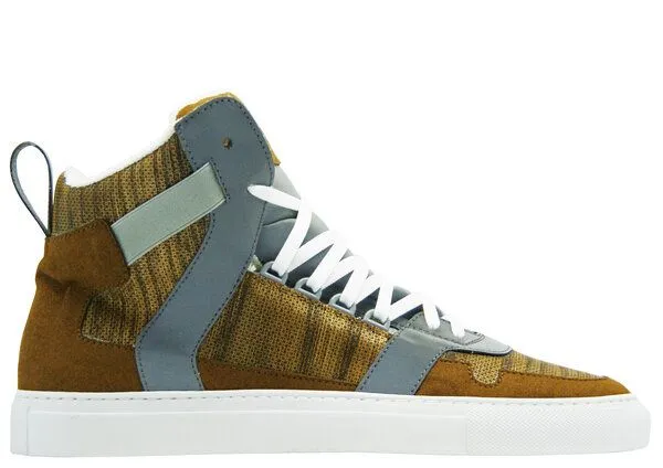 nat-2 vegane hohe Sneaker aus Holz "nat-2 Wood Cube brown" – Produktbild 2 von 4