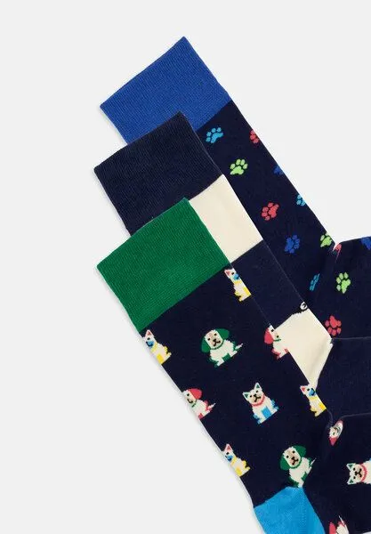 DillySocks DillySocks Socken „Good Dog Energy“, Schwarz,dunkelblau,baige, – Produktbild 4 von 4