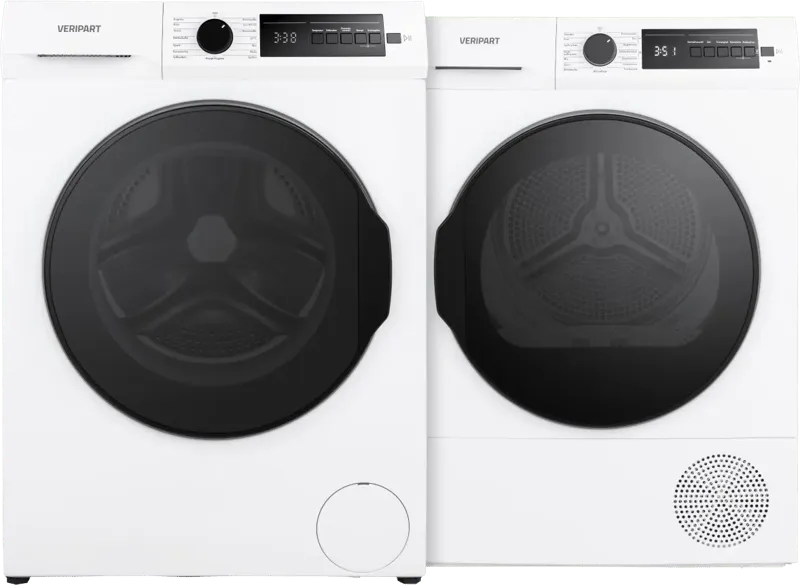 Veripart Veripart VPWM1400A28WDE + Veripart VPDR8EWDE, Weiß, – Produktbild 1 von 1