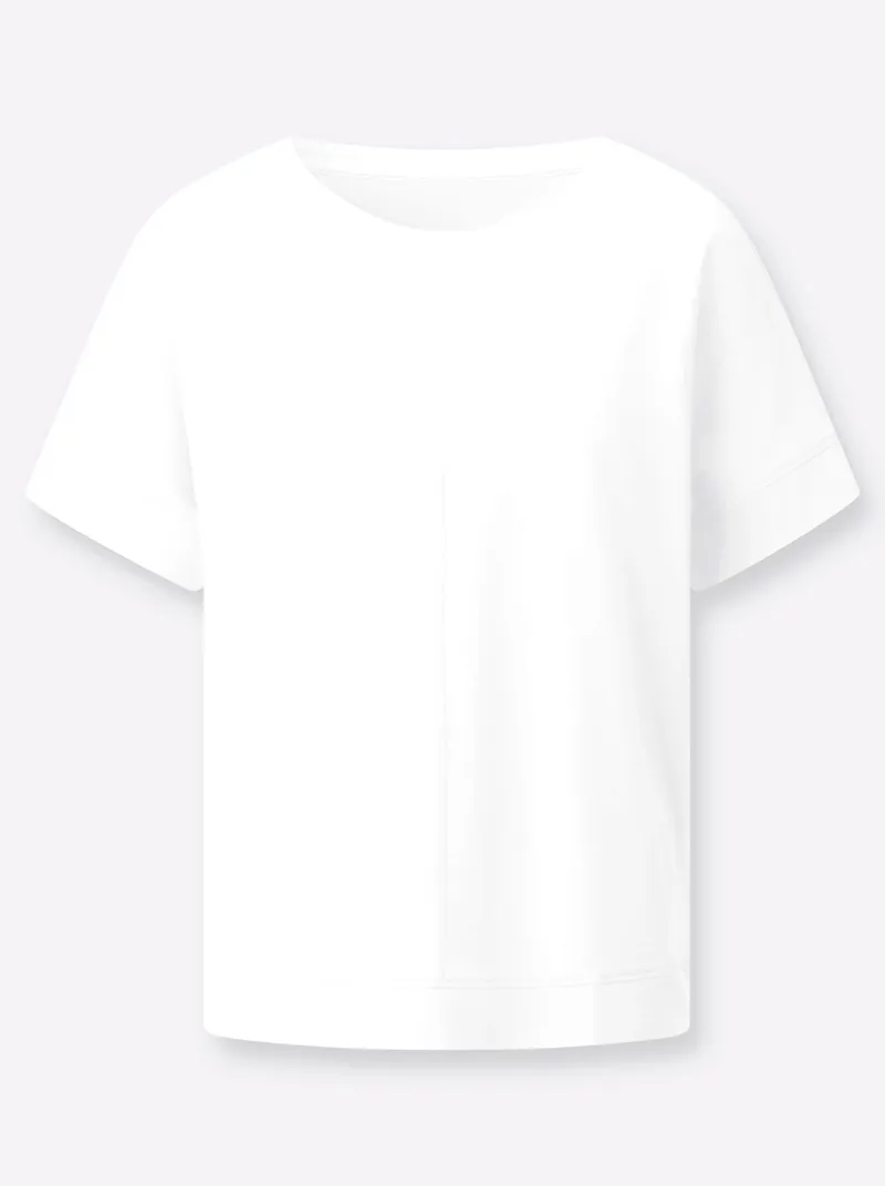 Witt Halbarmshirt weiß, Weiß, – Produktbild 1 von 2