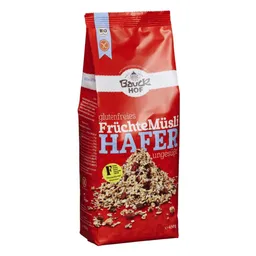 Bauckhof Hafermüsli Früchte glutenfrei bio (450g) – Produktbild 1 von 1
