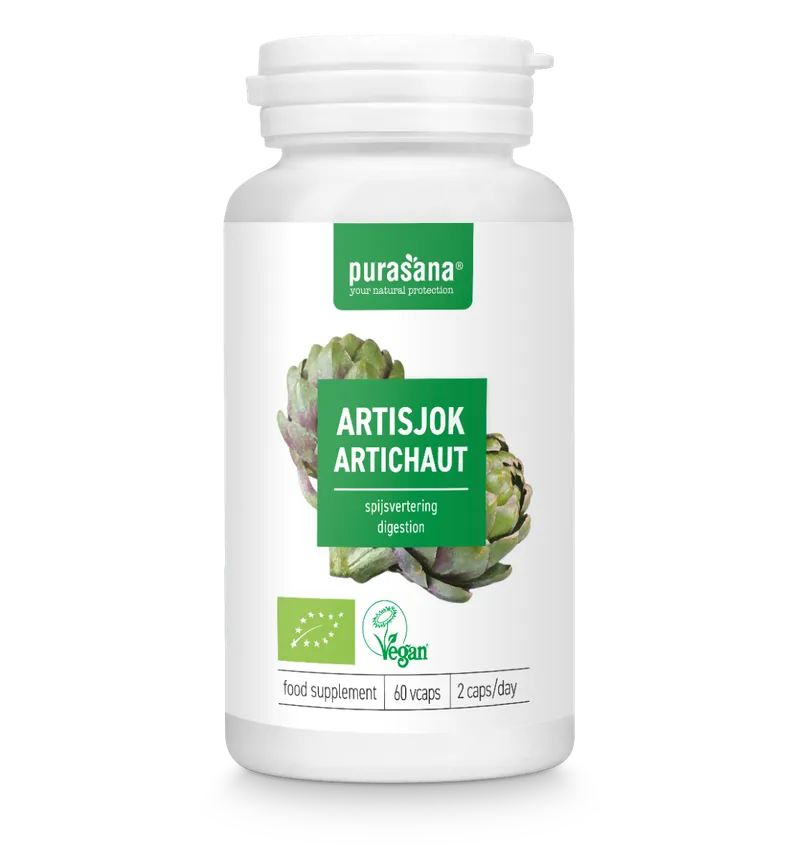 Purasana Purasana BIO Artischocke 60 Kapseln – Produktbild 1 von 1