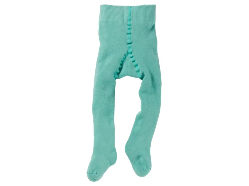 grödo Baby Strumpfhose Baumwolle (kbA) Frottee minze Gr. 01, Grün, – Produktbild 1 von 1