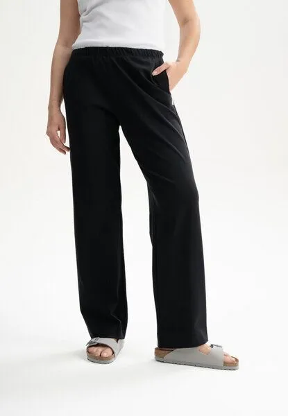 MELA MELA Jersey Lounge Hose Style KIRANI aus 100% Bio-Baumwolle, Schwarz, – Produktbild 1 von 4