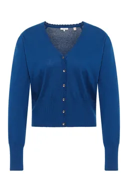 Tranquillo Strickjacke Linaa aus Bio-Baumwolle - navy / L – Produktbild 1 von 1
