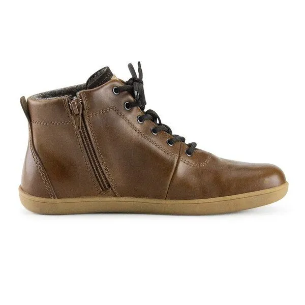 Doghammer Doghammer Wasserfeste Barfuß-Stiefelette - Terrar Leather High WP, Brown (braun), – Produktbild 3 von 4