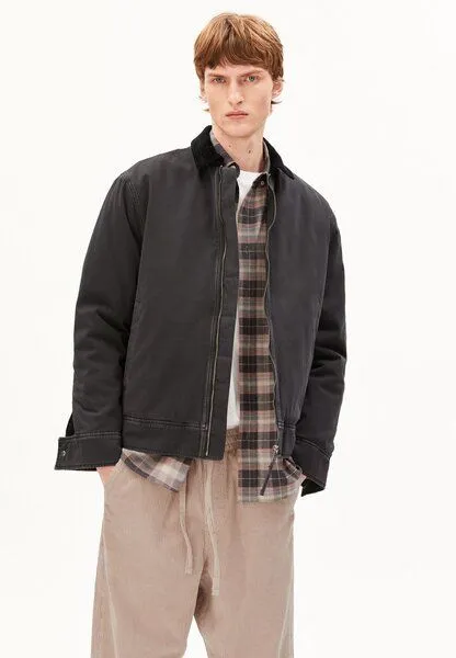 ARMEDANGELS ARMEDANGELS PADDED Herren Parka aus 100% Bio-Baumwolle, Dark steel, – Produktbild 1 von 4