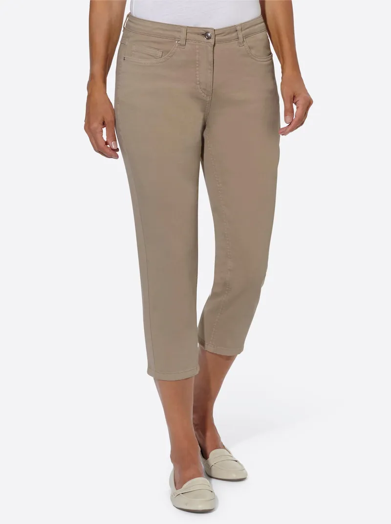 Witt 3/4-Jeans beige, Beige, – Produktbild 1 von 3