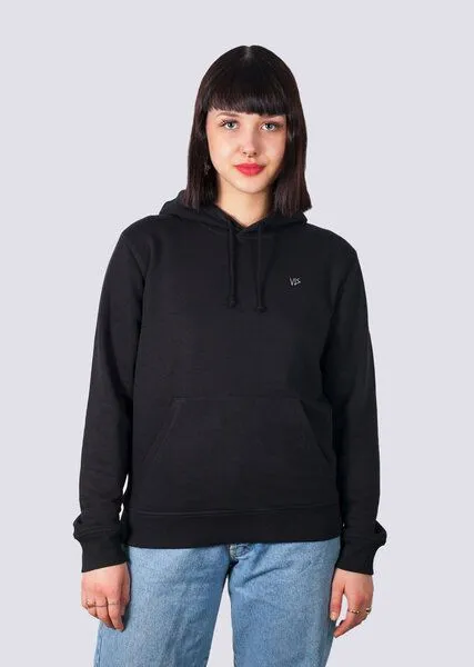 vis wear vis wear unisex Hoodie aus Bio-Baumwolle, Schwarz, – Produktbild 2 von 2