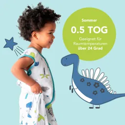 schlummersack schlummersack Schlafsack ohne Füßen 0.5 Tog – Produktbild 1 von 1