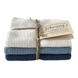 Solwang Design Solwang Design 3er-Set Spültücher aus 100% Biobaumwolle – Produktbild 1 von 1