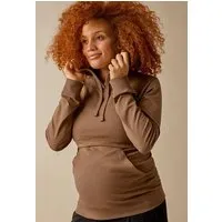 Boob Boob Umstands- und Stillpullover B.Warmer hoodie, Hazelnut, – Produktbild 1 von 1
