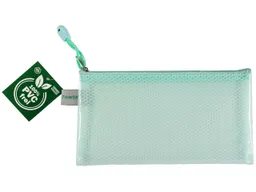FolderSys FolderSys Kleinkram-Beutel "Candy Bag" mit RV, DIN lang, EVA, pastell grün transparent – Produktbild 1 von 1