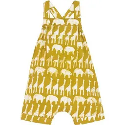 Global Mamas Global Mamas Baby Strampler - Sahara - Bio Baumwolle - Gelb – Produktbild 1 von 1