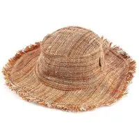 short'n'pietz short'n'pietz Sommerhut aus Hanf, Beige rot gestreift, – Produktbild 1 von 1