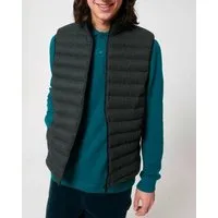 YTWOO YTWOO Herren Steppweste im Woll-Look aus komplett recycelten Materialien, Dunkelgrau, – Produktbild 1 von 1