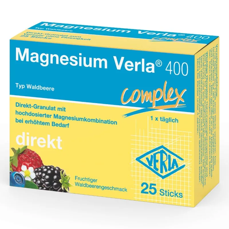 Verla Magnesium Verla 400 Waldbeere Direkt-Granulat – Produktbild 1 von 2