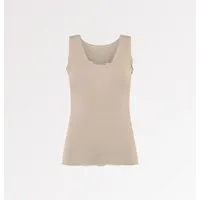 CASAGiN CASAGiN Gerafftes Tanktop mit weiten Schultern aus TENCEL, Seashell, – Produktbild 1 von 1