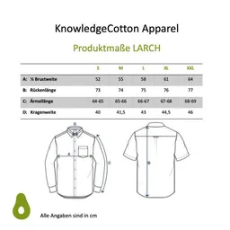 KnowledgeCotton Apparel KnowledgeCotton Apparel Hemd-Freizeit - LARCH LS checked - GOTS/Vegan – Produktbild 1 von 1