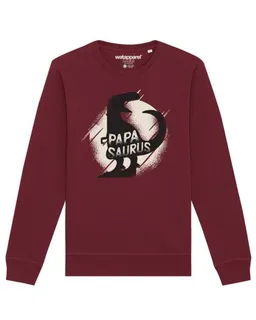 watapparel watapparel Sweatshirt Unisex Papasaurus – Produktbild 1 von 1